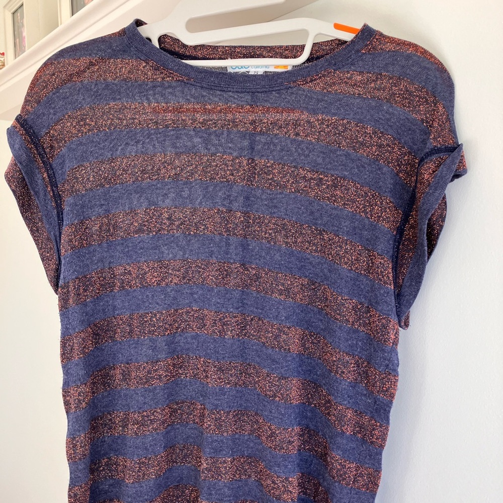 Navy blue dress tee shirt